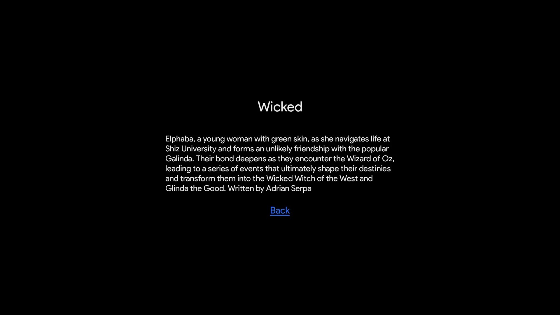 Movies Show Description Apollo Group TV