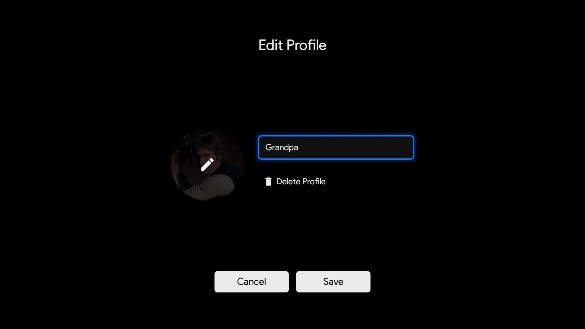 Profiles Edit Name Apollo Group TV