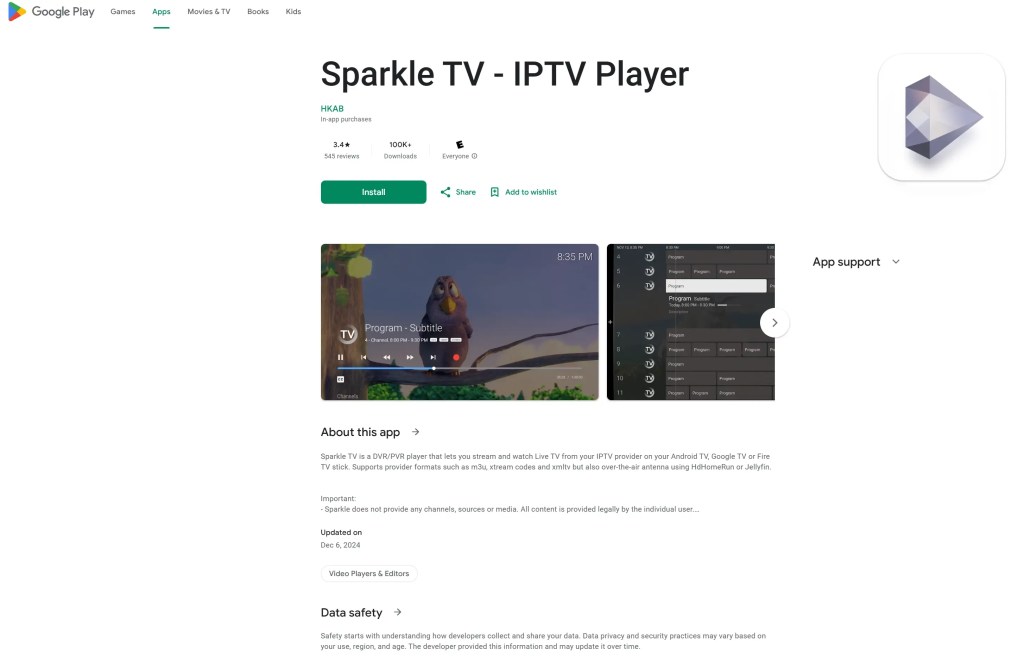 Install Sparkle