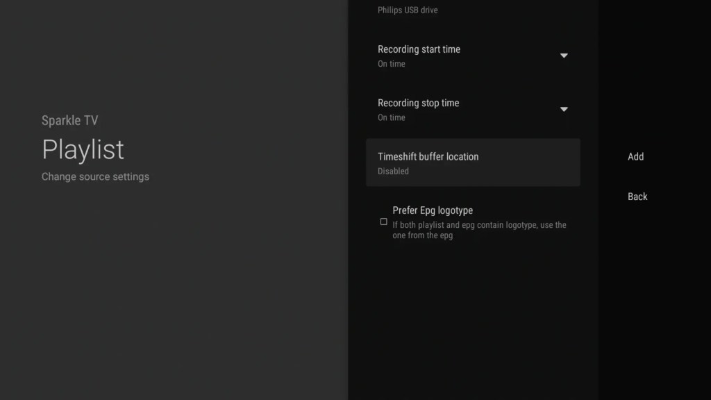 Timeshift Buffer