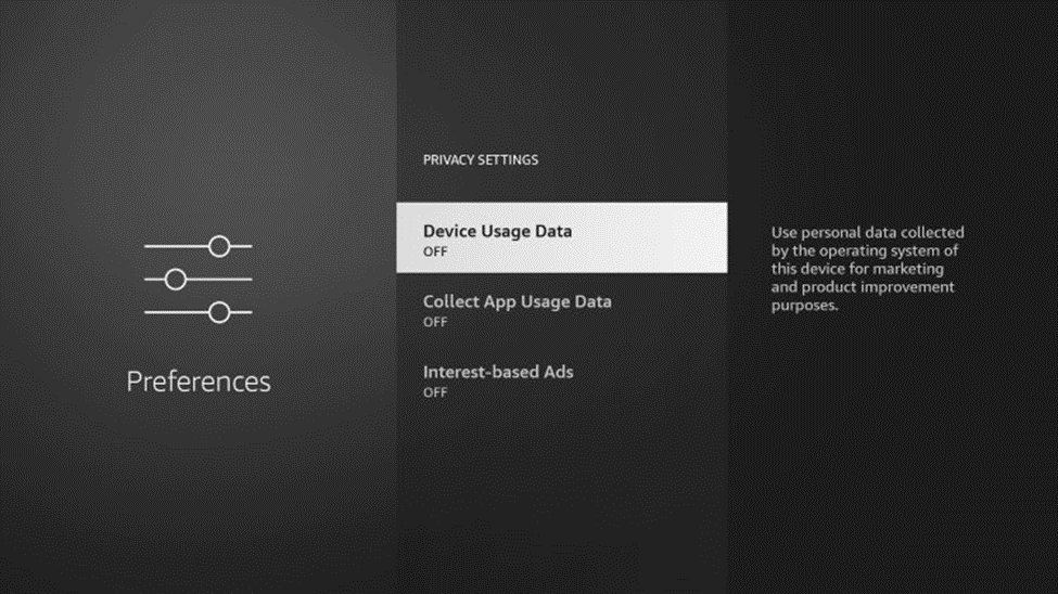 Step 4 Privacy