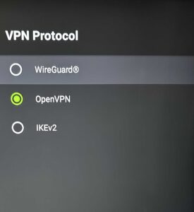 VPN Protocol Options